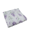 Kuscheldecke Lavendel weiß bedruckt