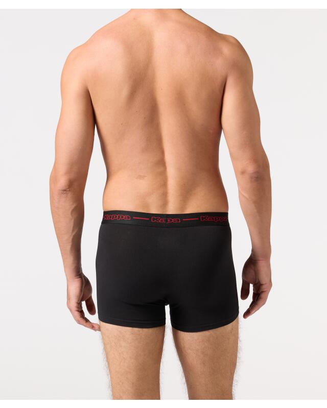 بوكسر ريترو للرجال، أسود (KiK Retro Boxershorts (schwarz)) — KiK, منتج ألماني أصلي في المغرب