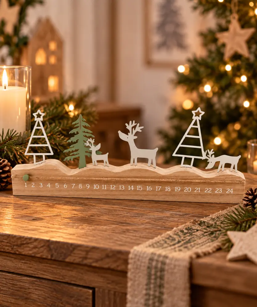 Adventskalender Skala, mintgrün