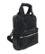 Rucksack mit Seiteneinsätzen schwarz