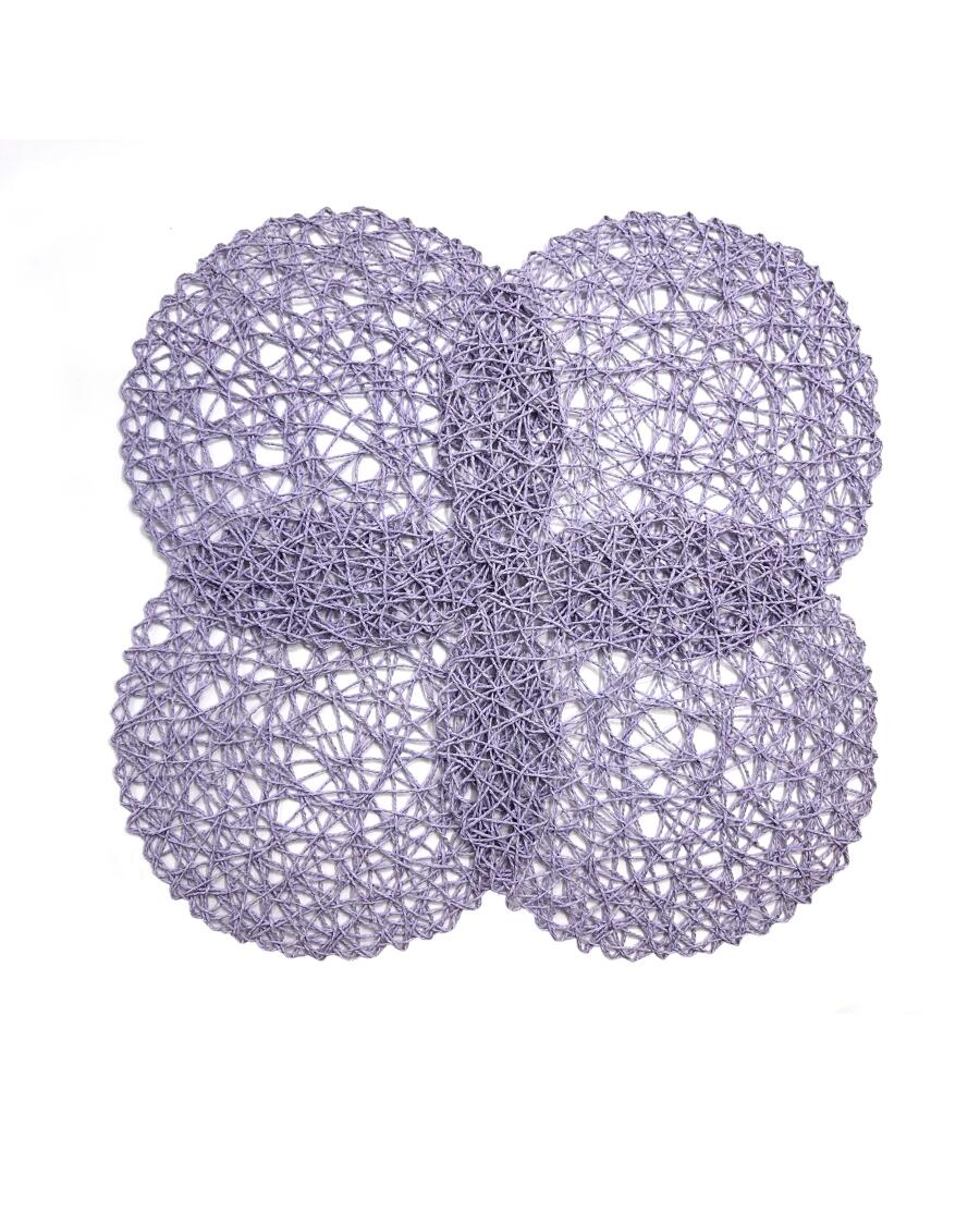 Platzsets aus Papier, Beige