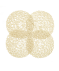 Platzsets Lavendel Beige