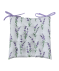 Sitzkissen Lavendel weiß/lila