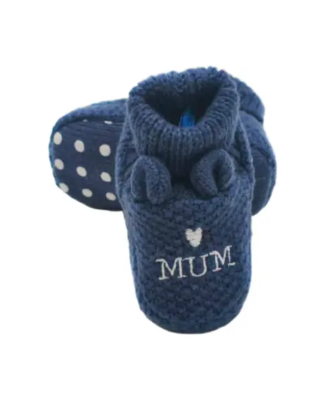 Gestrickte Babyschuhe