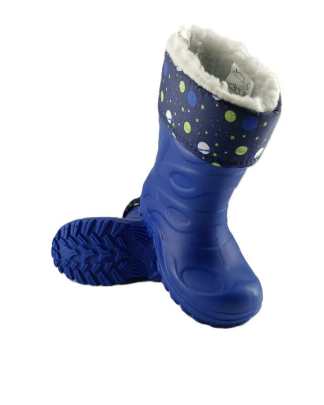 Bottes de pluie doublées fille, bleu — KiK, produit allemand authentique au Maroc