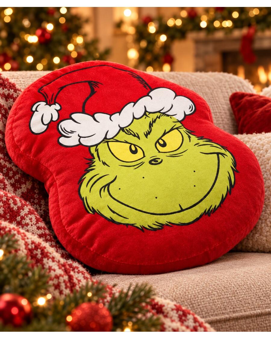 Kissen Weihnachten, rot