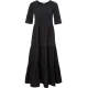 Vestido con corte escalonado
