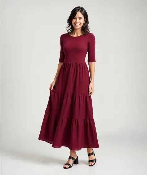 Kleid mit Stufenschnitt