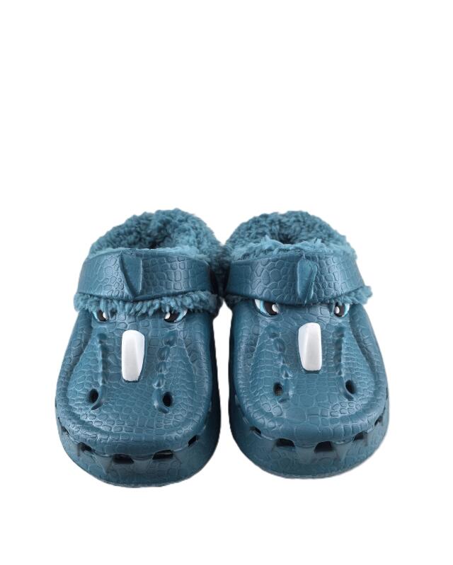 Clogs crocodile garçon, bleu pétrole (KiK Clogs Krokodil (petrol)) — KiK, produit allemand authentique au Maroc