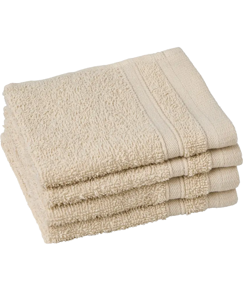 Gästehandtücher in Beige, Beige