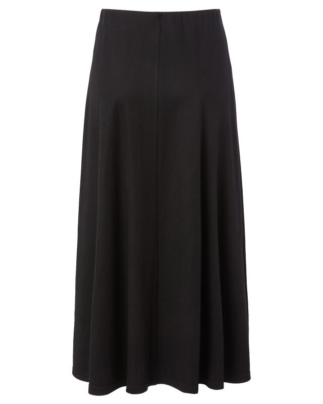Textured twill skirt for women, black (KiK Twillrock mit Struktur (schwarz)) — KiK, authentic German product in Morocco