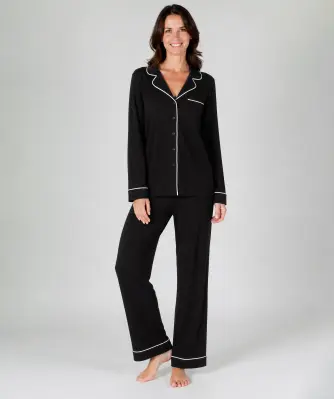 Schlafanzug & Nachtwäsche für Damen in schwarz günstig kaufen