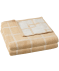 Karierte Handtücher Beige