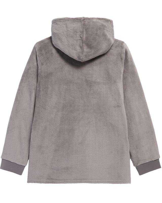 Pyjama à haut à capuche garçon, gris clair (KiK Pyjama mit Kapuzenoberteil (hellgrau)) — KiK, produit allemand authentique au Maroc