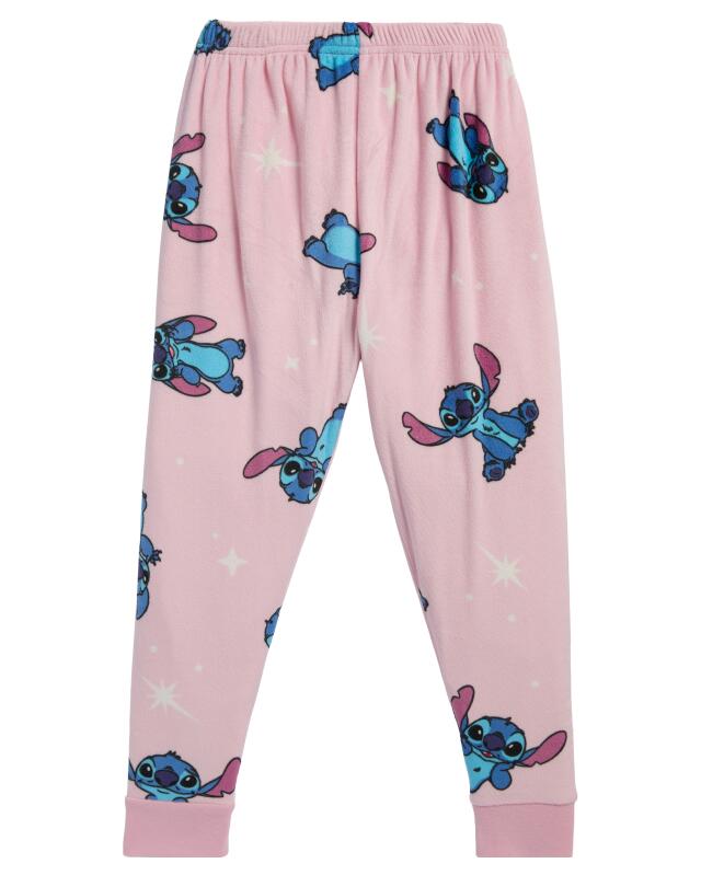 Pyjama à haut en polaire teddy fille, bleu clair (KiK Pyjama mit Teddyfleece-Oberteil (hellblau)) — KiK, produit allemand authentique au Maroc