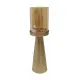Kleiner Kerzenhalter in Kegelform