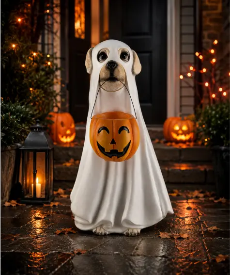 Figurka dekoracyjna na Halloween – pies