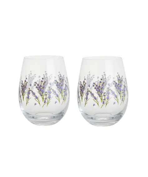 Gläser Lavendel