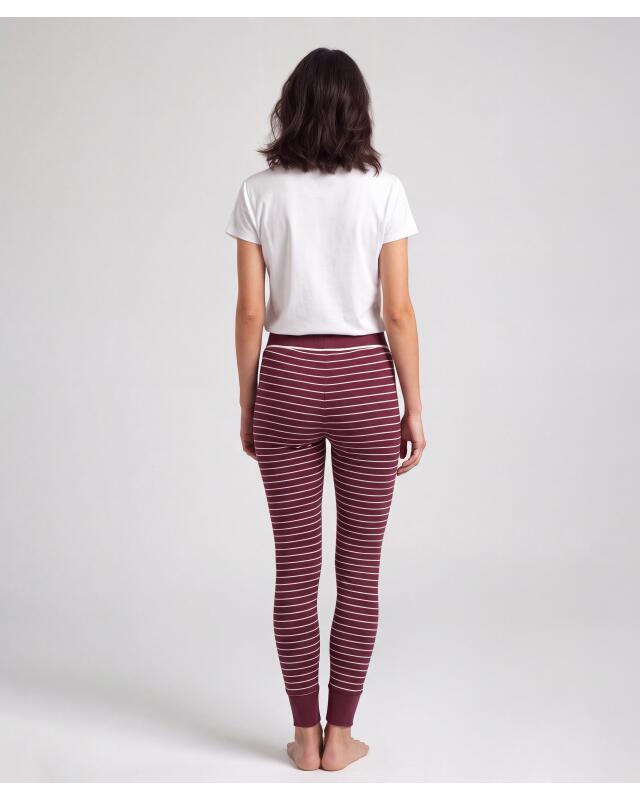 Striped pyjama bottoms for women, purple (KiK Gestreifte Pyjamahose (lila)) — KiK, authentic German product in Morocco