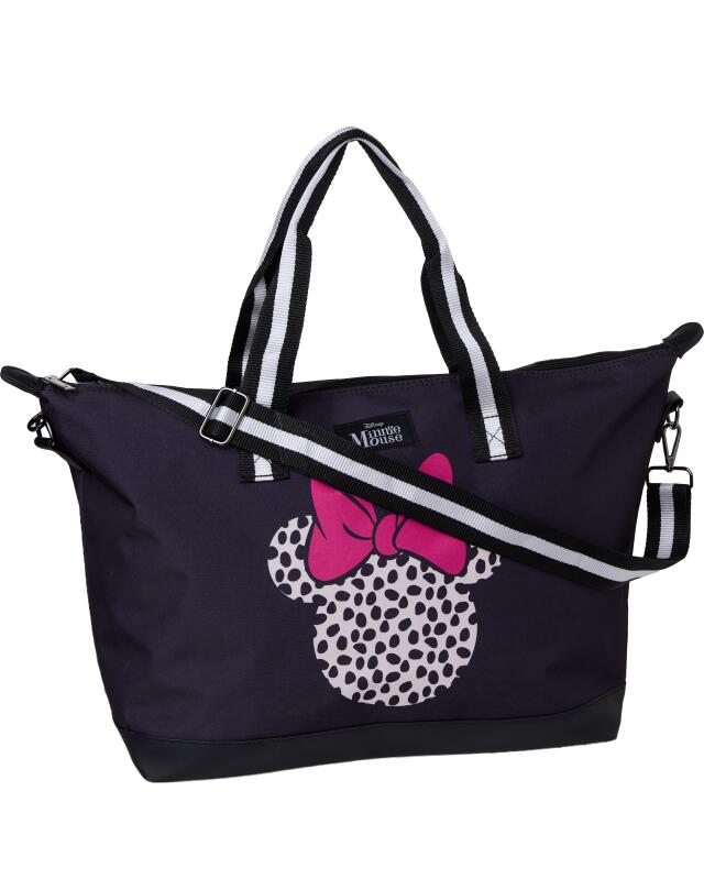 Sac de voyage sous licence femme, noir (KiK Lizenz Reisetasche (schwarz)) — KiK, produit allemand authentique au Maroc