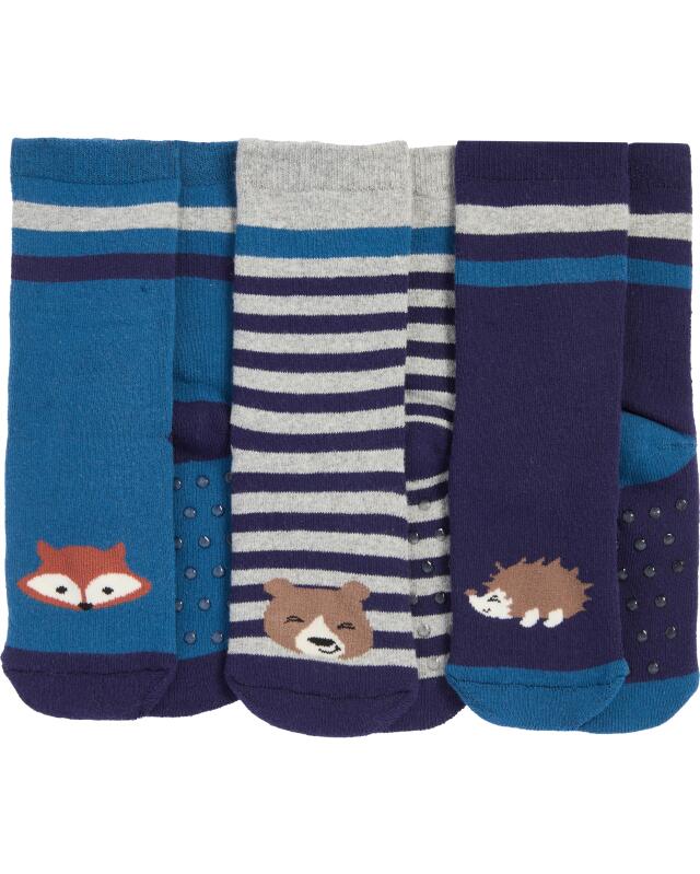 Full terry socks for girls, blue (KiK Vollfrottee-Socken (blau)) — KiK, authentic German product in Morocco