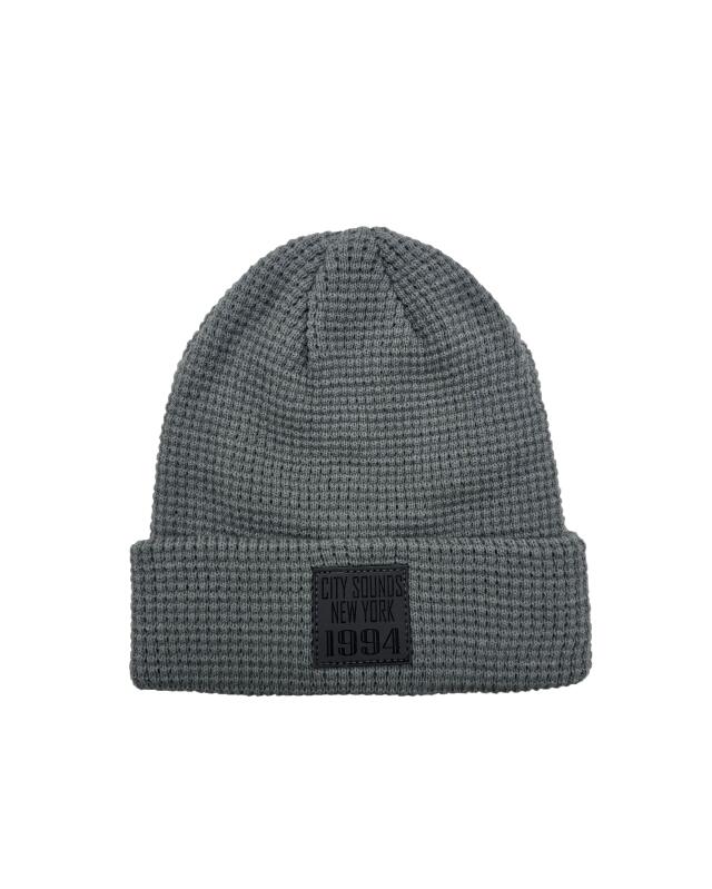 Bonnet texturé homme, gris clair — KiK, produit allemand authentique au Maroc