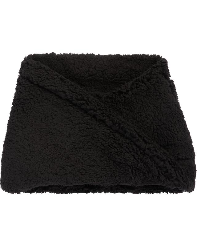 Teddy fur snood for women, black (KiK Loopschal Teddyfell (schwarz)) — KiK, authentic German product in Morocco