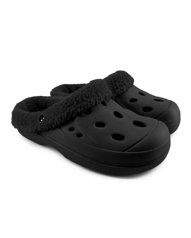 Clogs femme, noir (KiK Einfarbige Clogs (schwarz)) — KiK, produit allemand authentique au Maroc