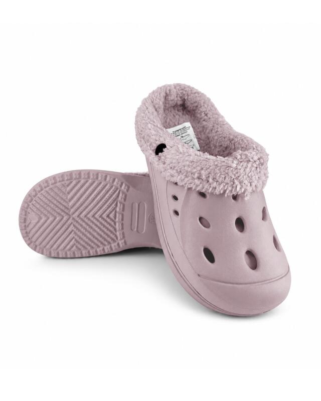 Clogs femme, vieux rose — KiK, produit allemand authentique au Maroc