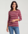 Shirt mit 3/4-Ärmeln rot/pink
