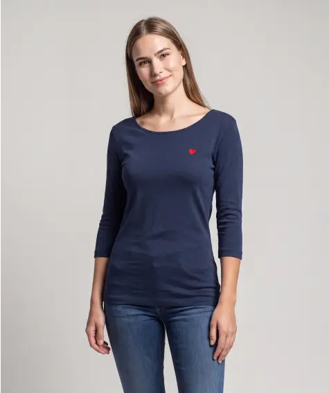 Shirt mit Stickerei