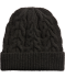 Pletená čepice černá