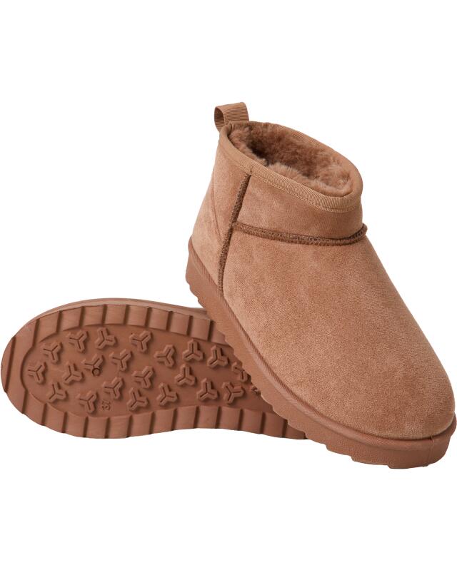 Boots à plateforme femme, marron — KiK, produit allemand authentique au Maroc