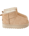 Plateau-Boots in Beige Beige