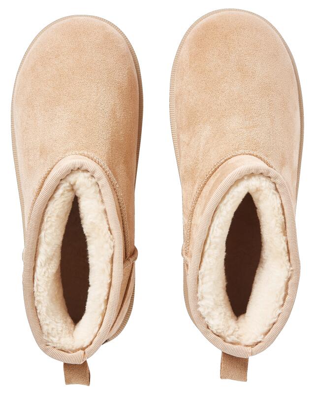 Platform boots for women, beige (KiK Plateau-Boots in Beige (Beige)) — KiK, authentic German product in Morocco