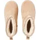 Plateau-Boots in Beige