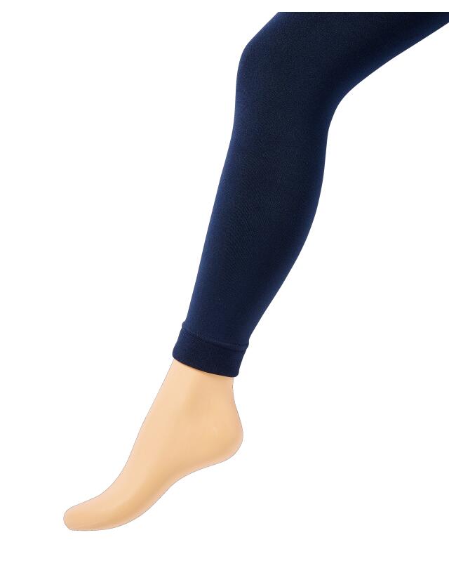 Thermal leggings for women, navy — KiK, authentic German product in Morocco