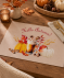 Platzsets mit Herbstmotiv gelb/beige