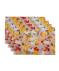 Platzsets mit Herbstmotiv cremefarben/beige