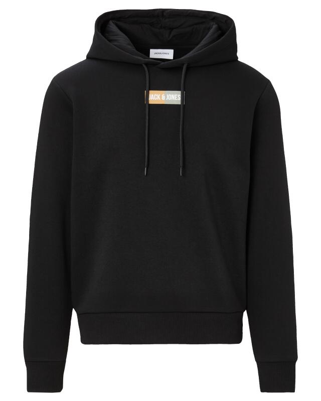 Sweat à logo imprimé homme, noir (KiK Sweatshirt mit Logo-Print (schwarz)) — KiK, produit allemand authentique au Maroc