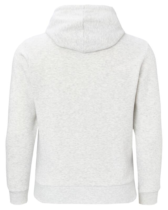 سويت شيرت بطبعة شعار للرجال، أبيض مبرقش (KiK Sweatshirt mit Logo-Print (weiß melange)) — KiK, منتج ألماني أصلي في المغرب