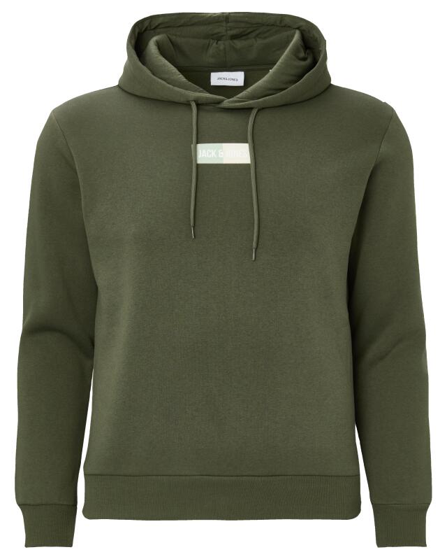 Sweat à logo imprimé homme, kaki (KiK Sweatshirt mit Logo-Print (Khaki)) — KiK, produit allemand authentique au Maroc