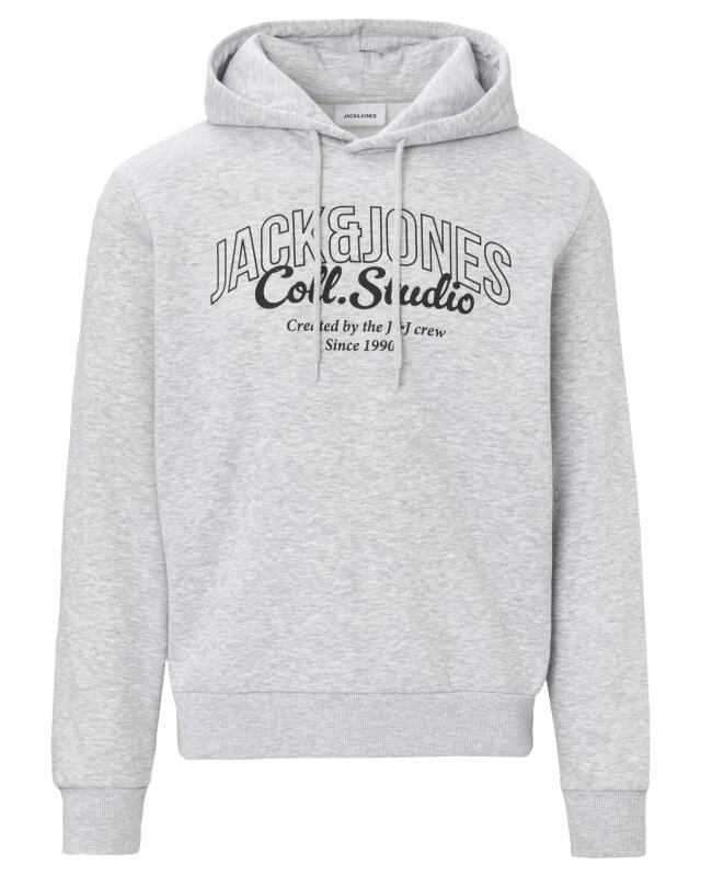 Sweat à capuche homme, gris clair chiné (KiK Kapuzensweatshirt (hellgrau melange)) — KiK, produit allemand authentique au Maroc