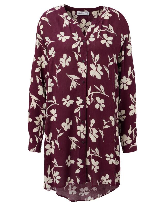 Blouse for women, red printed (KiK Rote Bluse (rot bedruckt)) — KiK, authentic German product in Morocco