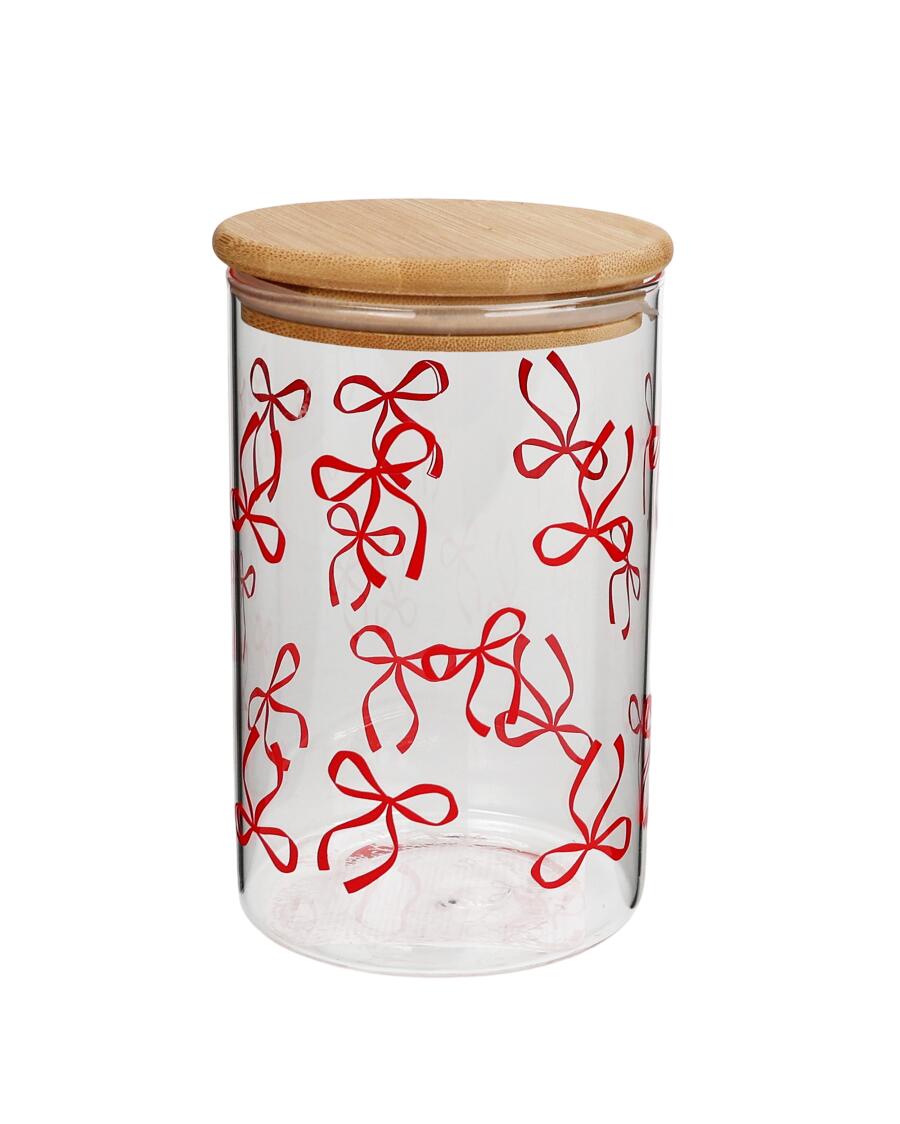 Vorratsglas Weihnachten, transparent