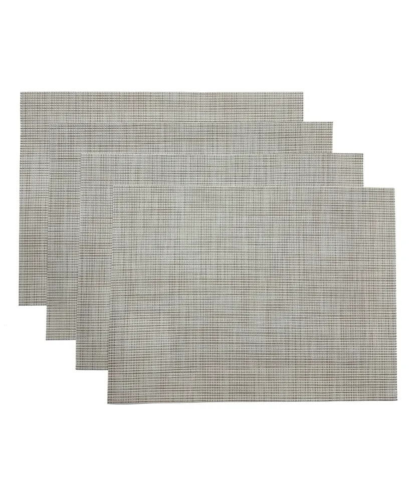 Jacquard-Platzsets, Beige