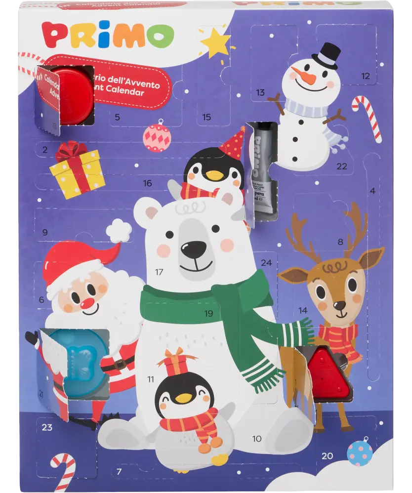 Primo Adventskalender, bunt
