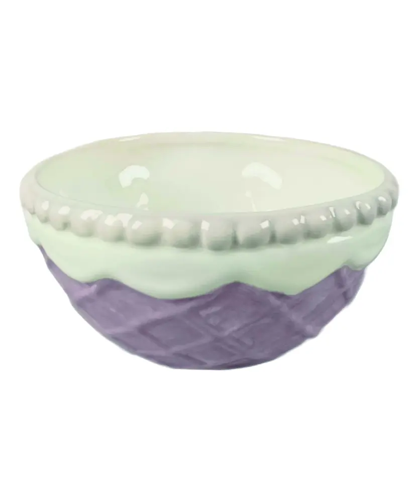 Schale in Cupcake-Optik, flieder