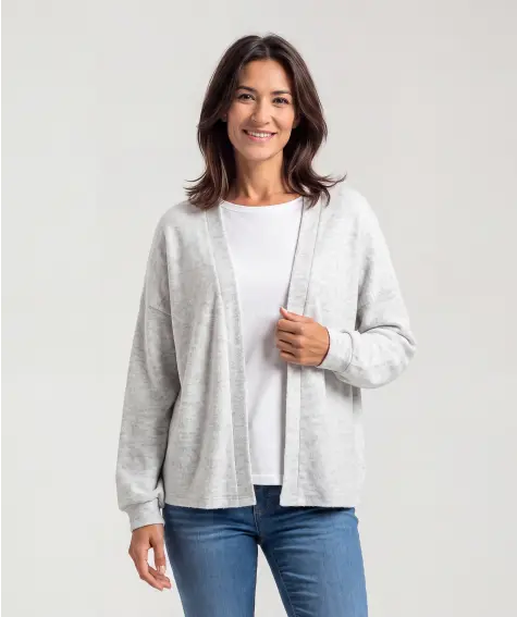 Cardigan in Melange