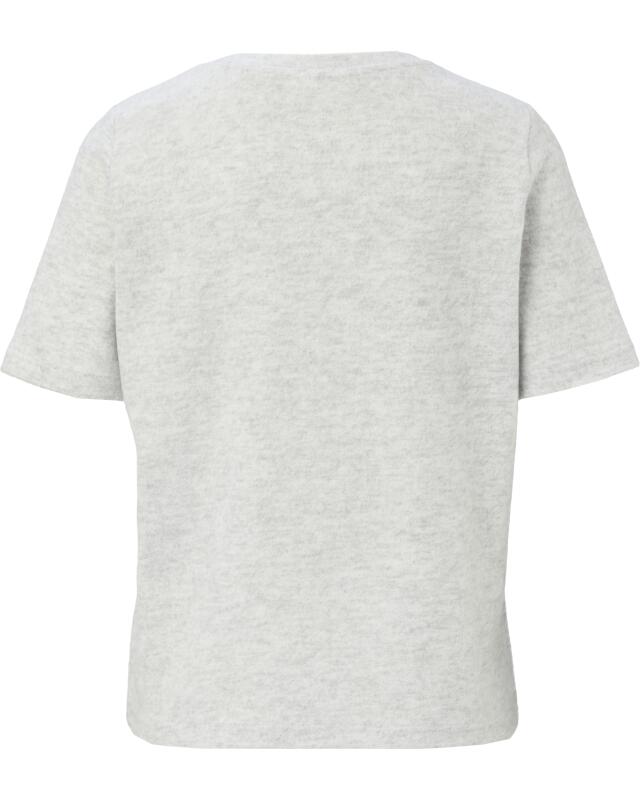T-shirt for women, light grey marl (KiK T-Shirt in Melange (hellgrau melange)) — KiK, authentic German product in Morocco
